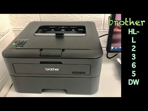 Brother HL-L2365DW Monochrome Laser Printer with Wireless | unboxing and setup | Azo Edition