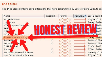 Find vulnerabilities using Software Vulnerability Scanner BurpSuite extension and Wappalyzer
