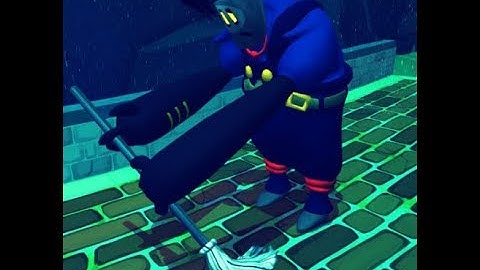 A Hat in Time - Unused Janitor Enemy