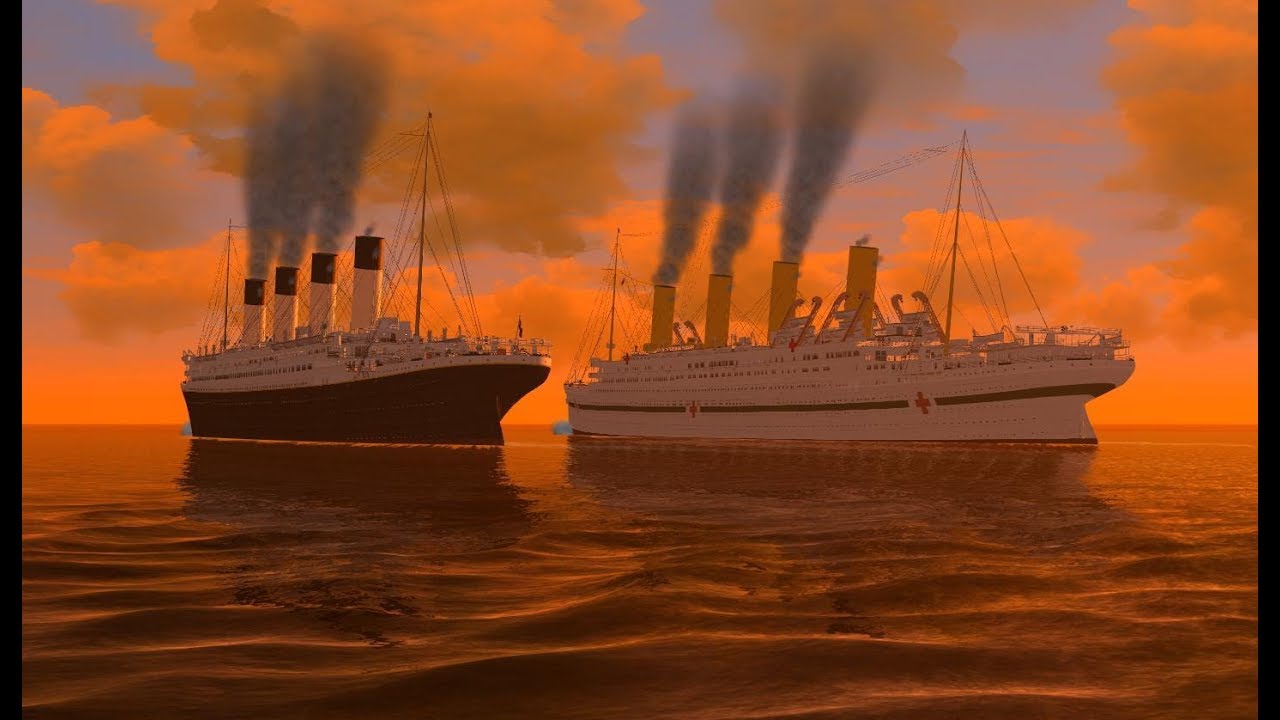 Titanic 3d Animation One And Only Original Blender By Petr Sir - roblox titanic timelapse