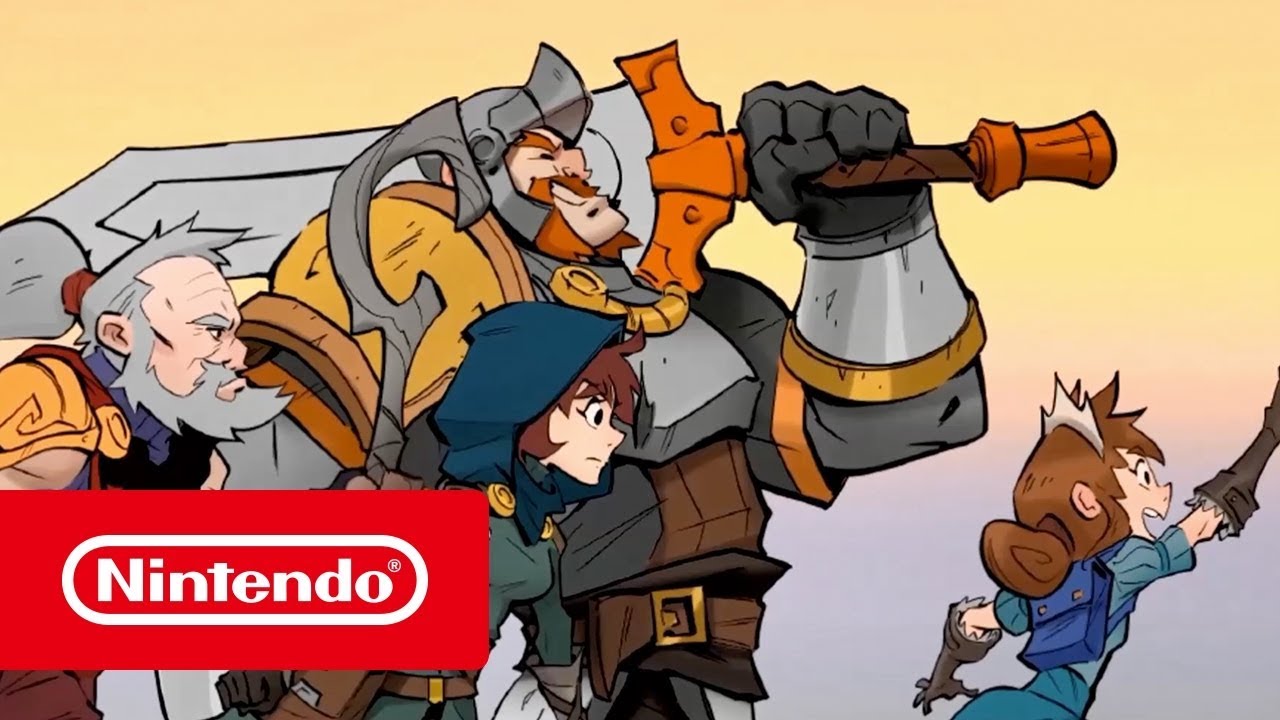 HAS-BEEN HEROES — трейлер (Nintendo Switch)