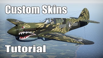 War Thunder tutorial 1:How to make custom skin