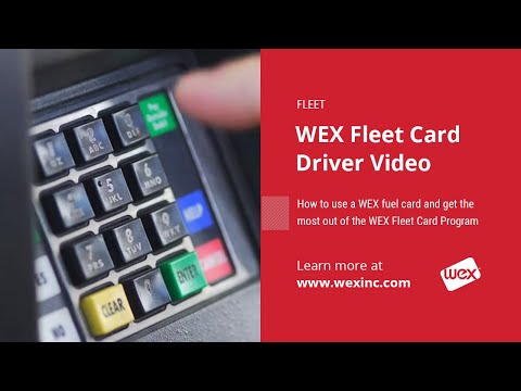 WEX Fleet Card Driver Video