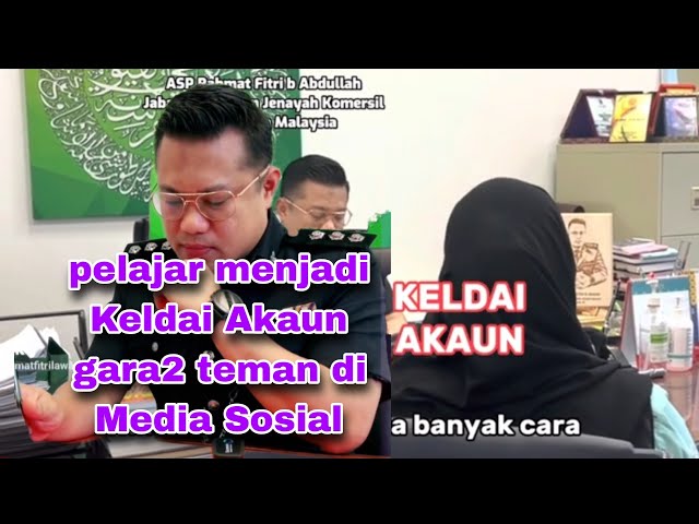 Pendedahan eksklusif | Pelajar menjadi Keldai Akaun | gara-gara Teman di Media Sosial class=