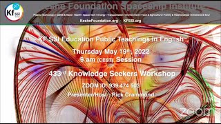 TRA P1 433rd Knowledge Seekers Workshop; May 19, 20221