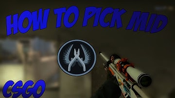CSGO - How To Pick Mid on CT Side Mirage!