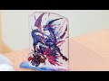 【自作アクスタ】プラバンとレジンでワーフリのアルマデウスくんを作ってみた【ハンドメイド】