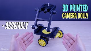 👉  3d printed Camera Dolly || Assembly || Free STL