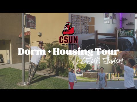 CSUN DORM TOUR