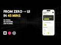 How I Build Mobile App UI in 45 Minutes (REAL Workflow)