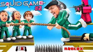 SQUID GAME Split My Family on Different TEAMS! (FGTeeV ROBLOX Red Light Green Light pt 2 Chapter 4) screenshot 3