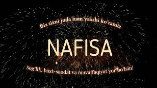 Nafisa ismiga video