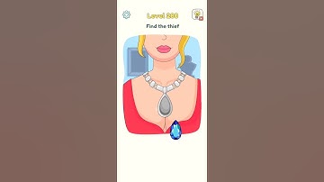 🧠DOP 3 : Draw One Part All Level: 280 Gameplay Solution 🚀🚀 #shorts #youtube