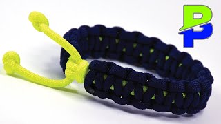 Make an Easy Cinch Paracord Bracelet - Cobra Design - BoredParacord.com