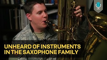 Unheard of Instruments in the Saxophone Family