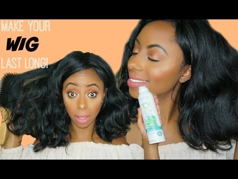 MAKE YOUR WIGS LAST LONG!!! Wig care tips, Maintenance, shampoo and storage || Jessica Pettway