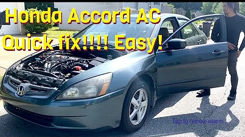 2003 - 2007 Honda Accord AC not working? TRY THIS FIRST! QUICK FIX, fuse relay.