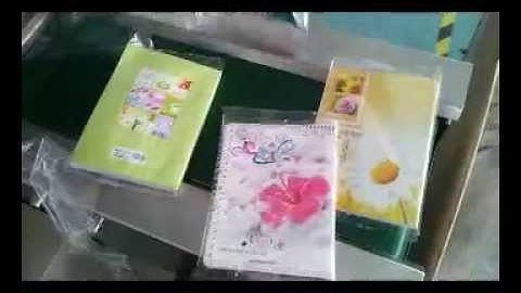note books/magazine packaging machine