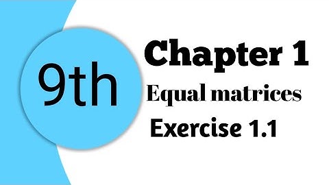 Equal matrices |how to matrices are equal#9maths @MathSolution-858 #maths #matrices