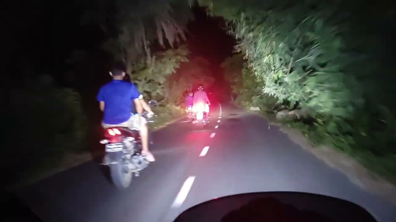 Night ride with street ride partners