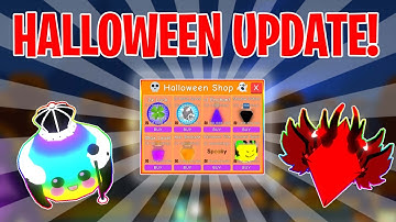 👻 HALLOWEEN Update Is Finally Here In Bubble Gum Simulator! 👻 Roblox