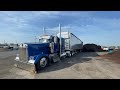Kenworth With Straight Pipes And Titan Walking Floor = A Fun Day !!!