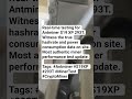 Real-time testing for Antminer S19 XP 293T.Witness the true hashrate and power consumption data