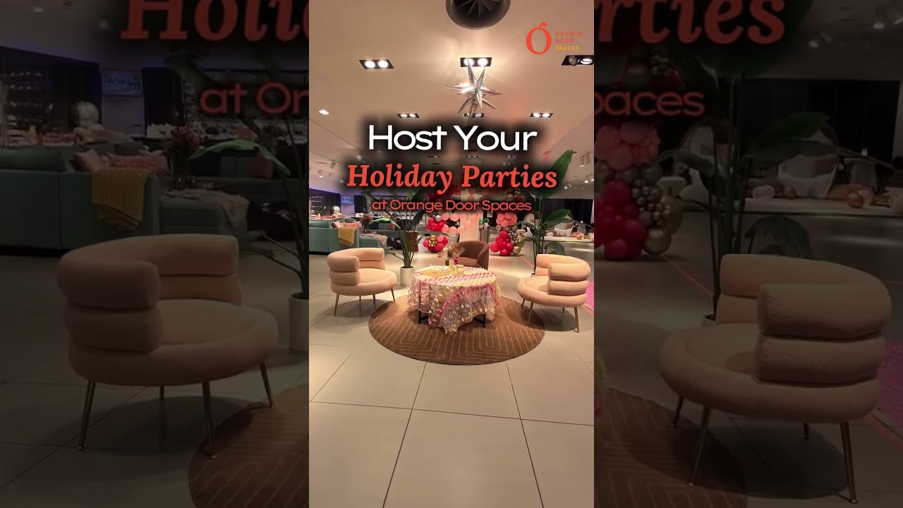 Host Your Holiday Parties Here!
