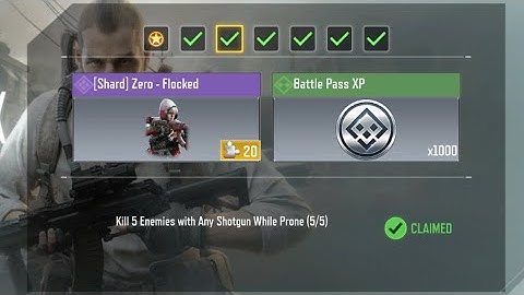 How To Kill 5 Enemies With Any Shotgun While Prone? Call Of Duty Mobile