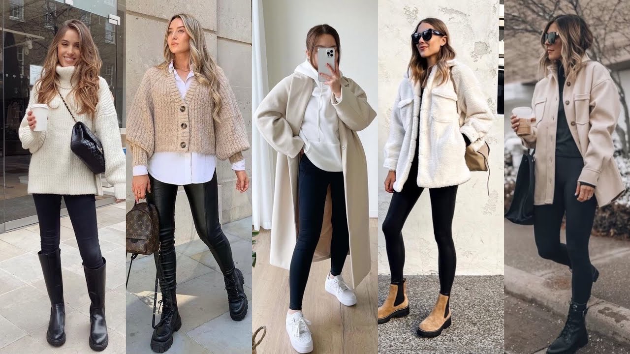 TENDENCIAS 2022 MUJER / OUTFITS CASUALES PARA VESTIR EN OTOÑO INVIERNO /  CASUAL LOOK 2022 