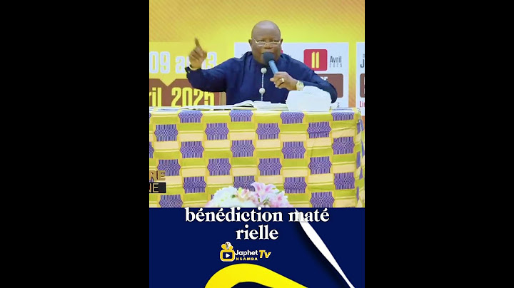 Quel type de ministère exercez-nous  ? Tout semble tourner autour du matériel Apotre Leopold Mutombo