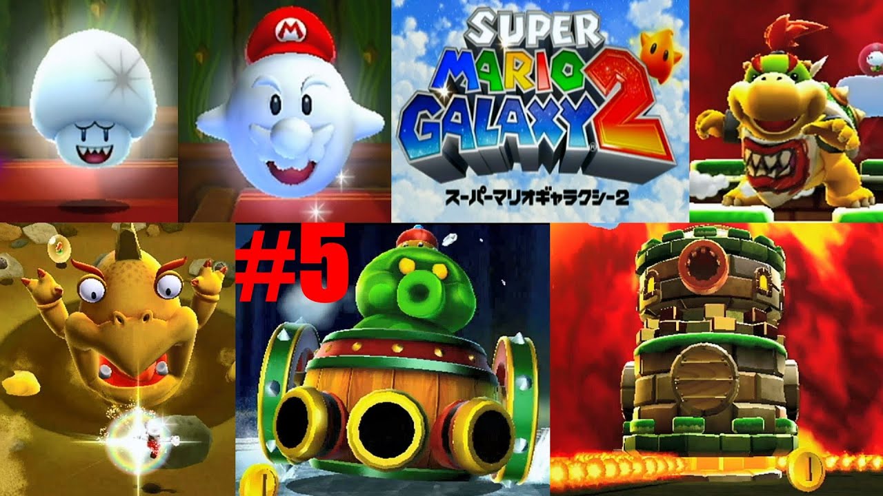 5 ワールド5クリアまで スーパーマリオギャラクシー2 - YouTube