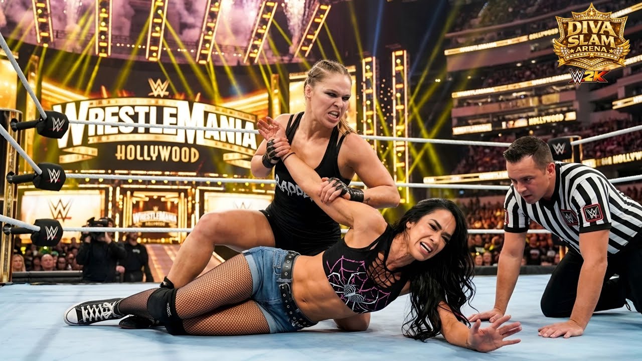 Ronda Rousey vs. AJ Lee • WWE Wrestlemania (April 21, 2026) # ...