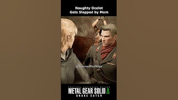 Ocelot Gets Slapped by Mom #metalgearsolid #mgs3