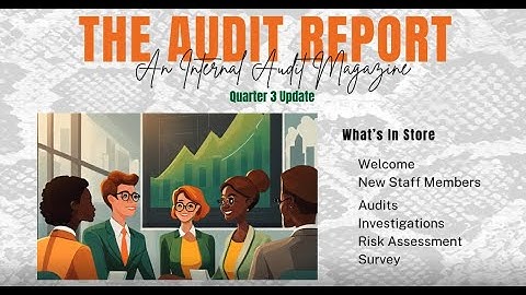 The Audit Report Video Magazine (April 2025)