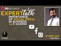Expert talk on importance of social media in business with k ganesh  sachin bhor in hindi
