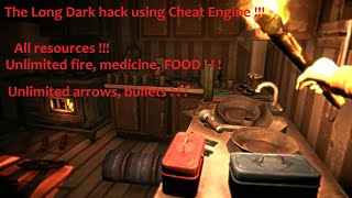 The Long Dark resources hack Cheat Engine