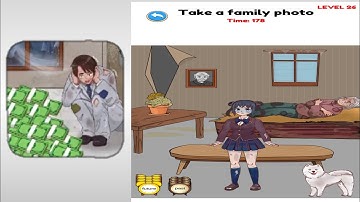 Annoying puzzle game level 26 take a family photo