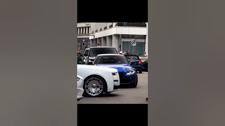 both are 🔥 #bmw #rollsroyce #bmwm #luxury #sportscar #car #cars #shorts