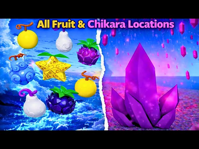 How To Get Fruits & Chikara Fast in AFSE - YouTube