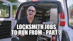 Locksmith Jobs to Run From 002 | Mr. Locksmith Video