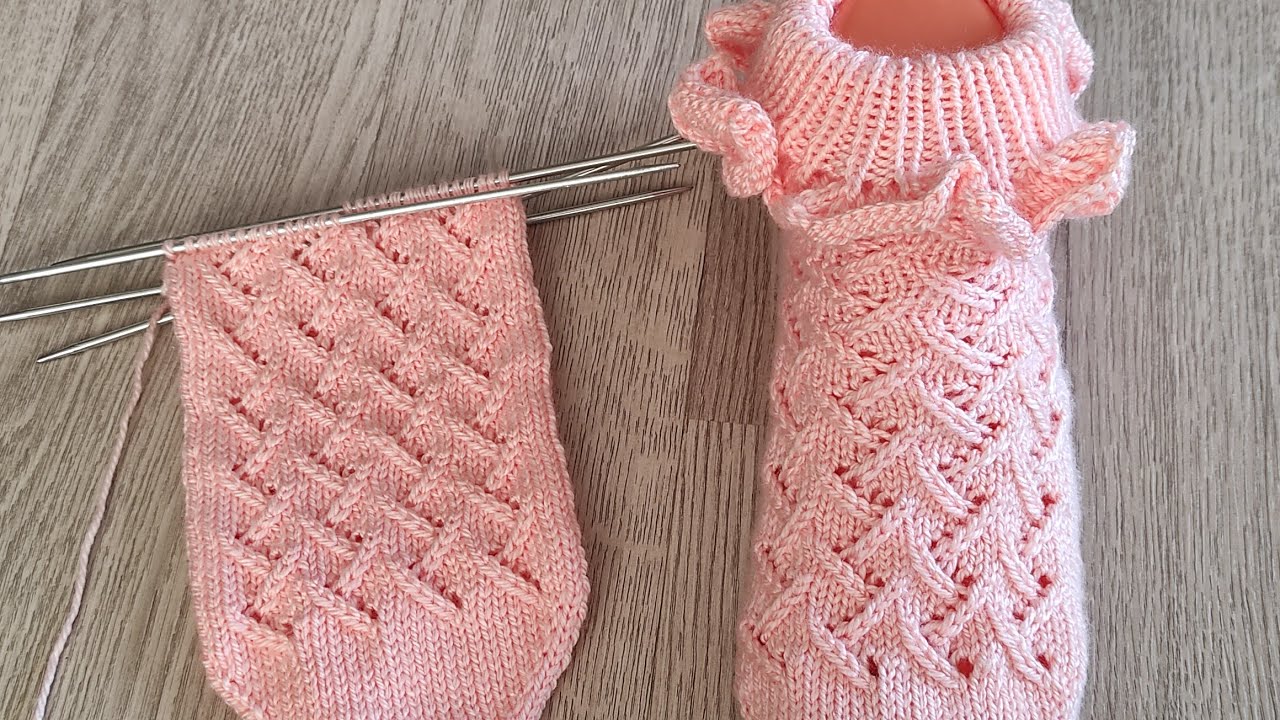 Fırfırlı bot patik modeli ✅ Ajurlu patik modeli