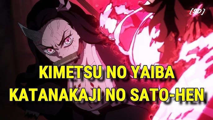 NEZUKO quase MORRE na FRENTE DO TANJIRO! Demon Slayer 3 Kimetsu no Yaiba  Katanakaji no Sato Hen 