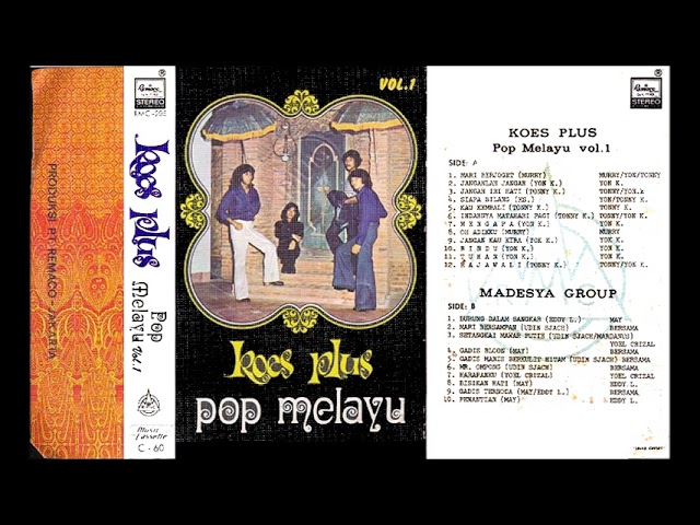 【レア】The Ge & Ge – Pop Melayu Vol:1 レア】The Ge & Ge – Pop Melayu Vol:1