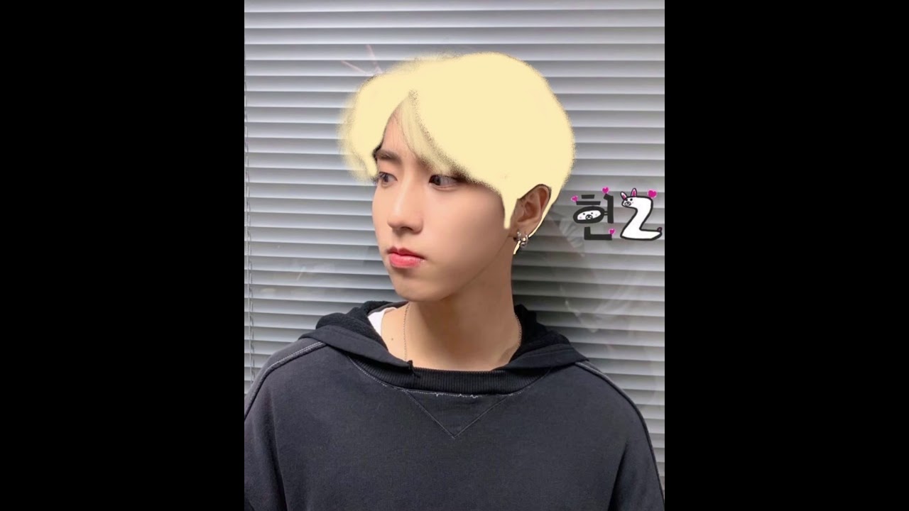 STRAY KIDS's Han Jisung Blonde Hair Colour - YouTube