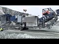 Tracking the Jonsson 1208 jaw crusher