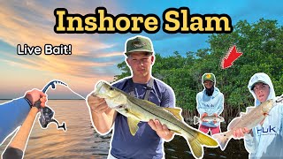 Completing The GREATEST Inshore Fishing Achievement! (INSHORE SLAM!)