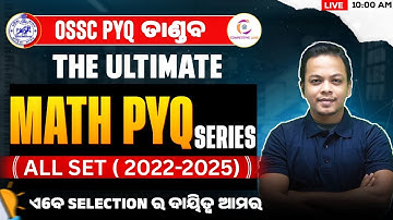 “OSSC All PYQ Paper Discussion (2022–2024) | Complete 22 Sets Analysis | OSSC ALL SET IN VIDEO