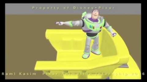 |TOY STORY| Buzz Lightyear Test Animation with Sound Part 18
