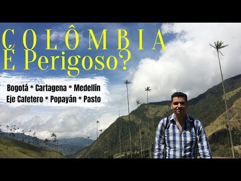 Vídeo: É seguro viajar para a Colômbia?